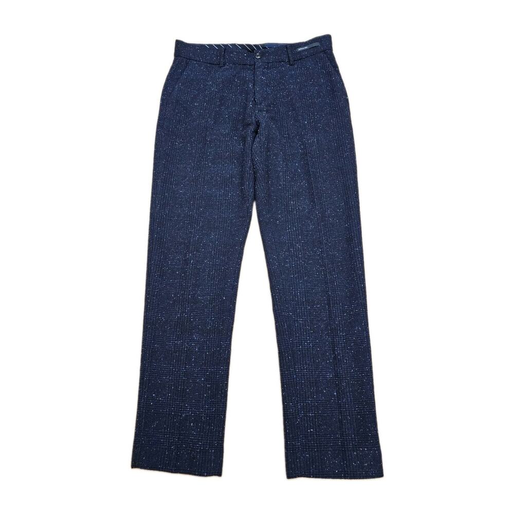 Scotch & Soda Amsterdam Stuart Blue Wool Blend Pants Men’s Size 33 x 30*